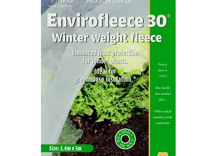 Agralan Envirofleece 30g 2.4 x 5m Winter Weight Fleece
