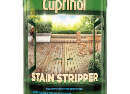 Cuprinol Stain Stripper For Previously Stained Wood Decks - 2.5 Litre