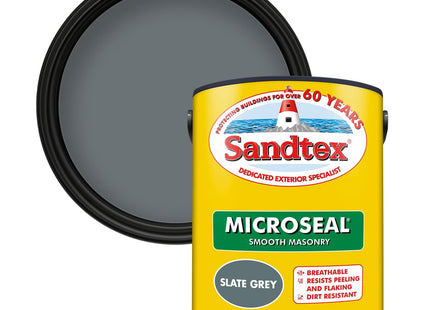 Sandtex 5 Litre Slate Grey Masonry Paint