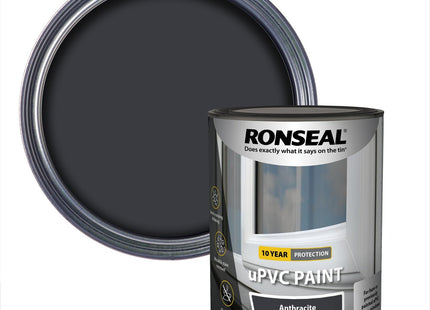 Ronseal uPVC Paint Anthracite Satin 750ml