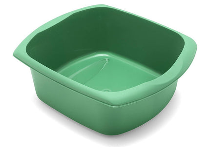 Addis Large Rectauglar Washing Up Bowl, Jade Green, 9.5 Litre