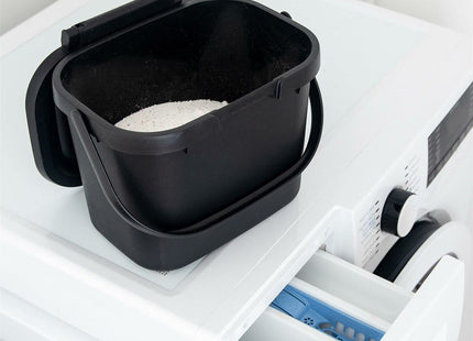 Addis Everyday Kitchen Food Waste Compost Caddy Bin, 4.5 Litre, Black 518253