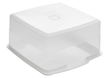 Addis Cake Store with Lid, Fits up to 31.5cm (12 Inch) Round or Square Cakes, Dishwasher Safe