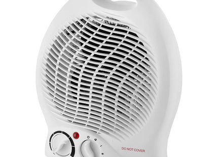 Warmlite Thermo Fan Heater with 2 Heat Settings and Overheat Protection, White, 2000 W WL44002
