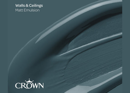 Crown Walls & Ceilings Matt Emulsion Paint Endeavour 2.5 Litre