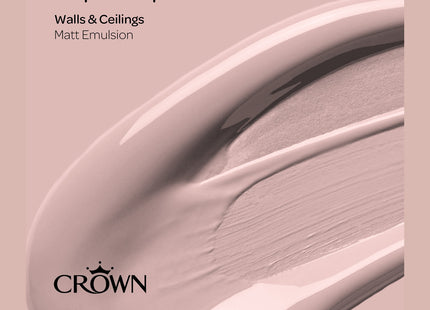 Crown Walls & Ceilings Matt Emulsion Paint Le Petit Palais 2.5 Litre