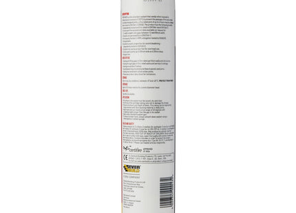 Everbuild Everflex Fire Mate Intumescent Acrylic Sealant - Fast Curing - Permanently Flexible - Fire Resistant - White - 295ml