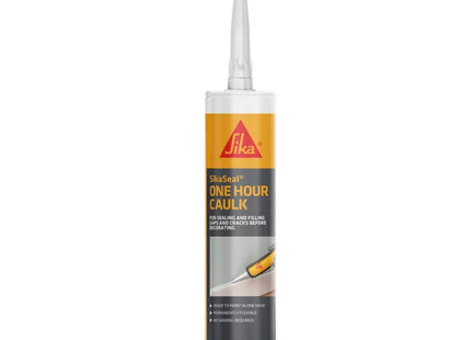 Everbuild SikaSeal One Hour Caulk (Previously Everflex 125), White, 380ml
