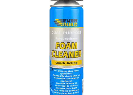 Everbuild Dual Purpose Foam Cleaner, 500ml