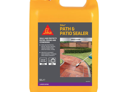 Everbuild Sika Path and Patio Sealer - Protects Against Weathering and Green Growth - 5 Litre