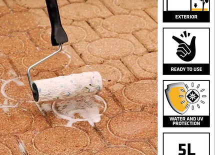 Everbuild Sika Path and Patio Sealer - Protects Against Weathering and Green Growth - 5 Litre