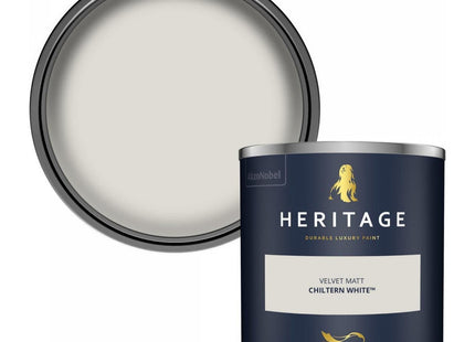 Dulux Heritage Velvet Matt Emulsion Tester Pot 125ml - Chiltern White