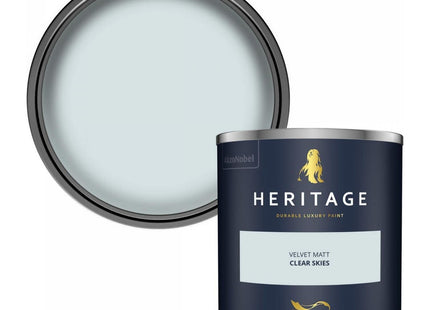 Dulux Heritage Velvet Matt Emulsion Tester Pot 125ml - Clear Skies
