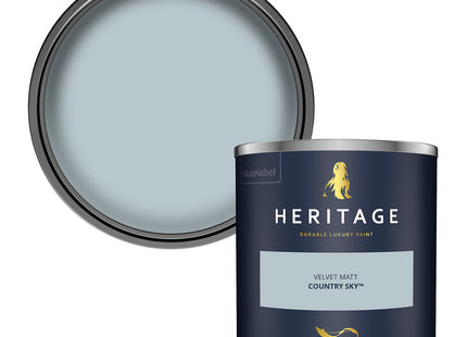 Dulux Heritage Velvet Matt Emulsion Tester Pot 125ml - Country Sky