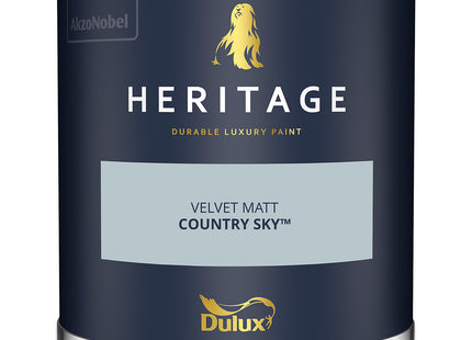 Dulux Heritage Velvet Matt Emulsion Tester Pot 125ml - Country Sky
