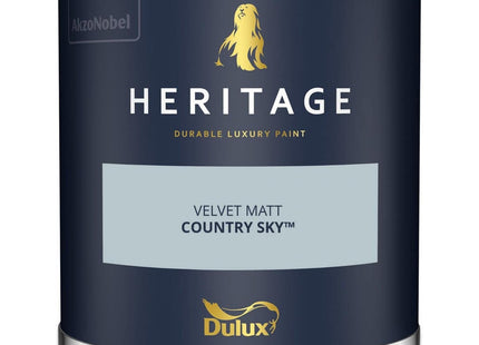 Dulux Heritage Velvet Matt Emulsion Tester Pot 125ml - Country Sky