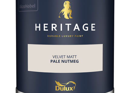 Dulux Heritage Velvet Matt Emulsion Tester Pot 125ml - Pale Nutmeg