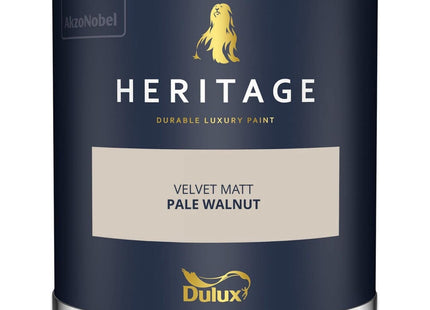 Dulux Heritage Velvet Matt Emulsion Tester Pot 125ml - Pale Walnut