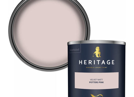 Dulux Heritage Velvet Matt Emulsion Tester Pot 125ml - Potters Pink