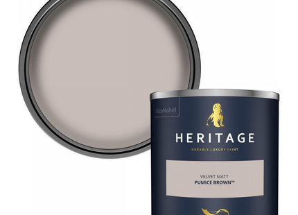 Dulux Heritage Velvet Matt Emulsion Tester Pot 125ml - Pumice Brown