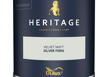 Dulux Heritage Velvet Matt Emulsion Tester Pot 125ml - Silver Fern