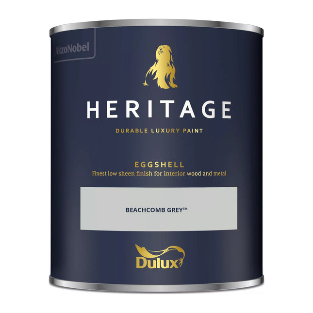 Dulux Heritage Eggshell (Beachcomb Grey, 0.75 Litre)