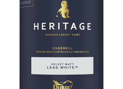 Dulux Heritage Eggshell (Lead White, 0.75 Litre)