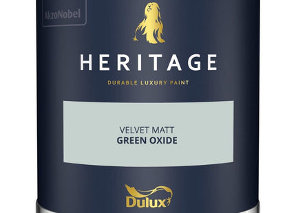 Dulux Heritage Velvet Matt Emulsion Tester Pot 125ml - Green Oxide
