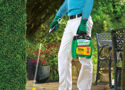 Roundup Fast Action Weedkiller Pump 'N Go Spray Kills Weeds & Roots with Visible Results in 1-2 Days 5 Litre