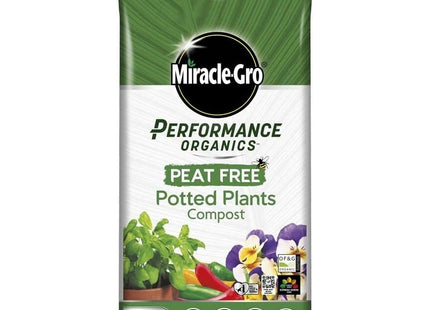 Miracle-Gro Performance Organic Peat Free - 10 Litre