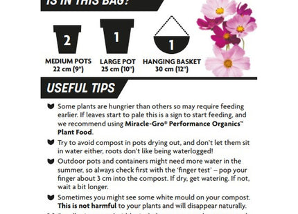 Miracle-Gro Performance Organic Peat Free - 10 Litre