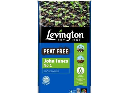Levington Peat Free John Innes No1 Compost - 10 Litre