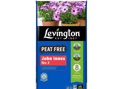 Levington Peat Free John Innes No3 Compost - 10 Litre