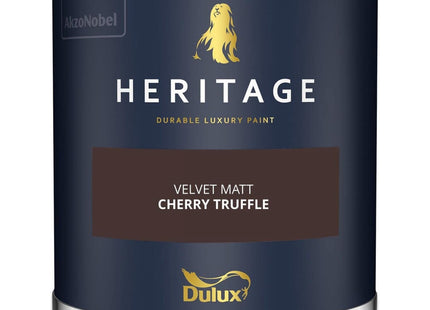 Dulux Heritage Velvet Matt Emulsion Tester Pot 125ml - Cherry Truffle