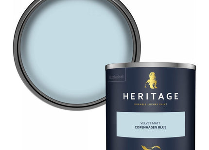 Dulux Heritage Velvet Matt Emulsion Tester Pot 125ml - Copenhagen Blue