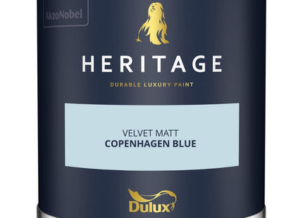 Dulux Heritage Velvet Matt Emulsion Tester Pot 125ml - Copenhagen Blue