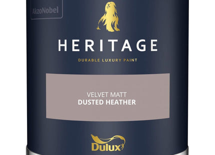 Dulux Heritage Velvet Matt Emulsion Tester Pot 125ml - Dusted Heather