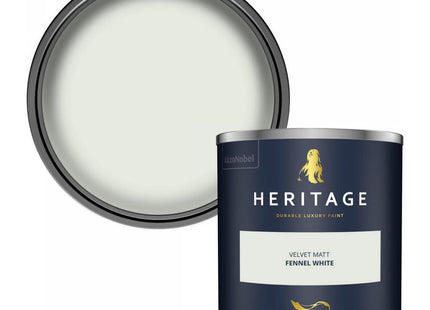 Dulux Heritage Velvet Matt Emulsion Tester Pot 125ml - Fennel White