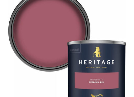 Dulux Heritage Velvet Matt Emulsion Tester Pot 125ml - Fitzrovia Red