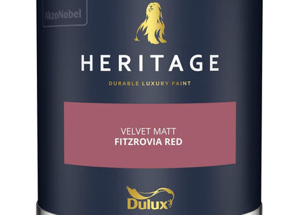Dulux Heritage Velvet Matt Emulsion Tester Pot 125ml - Fitzrovia Red