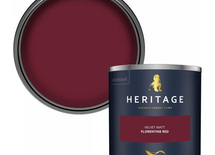 Dulux Heritage Velvet Matt Emulsion Tester Pot 125ml - Florentine Red