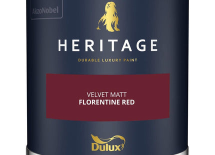 Dulux Heritage Velvet Matt Emulsion Tester Pot 125ml - Florentine Red