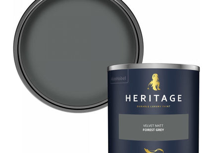 Dulux Heritage Velvet Matt Emulsion Tester Pot 125ml - Forest Grey