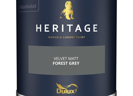 Dulux Heritage Velvet Matt Emulsion Tester Pot 125ml - Forest Grey