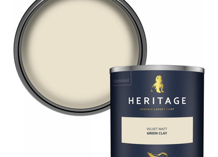Dulux Heritage Velvet Matt Emulsion Tester Pot 125ml - Green Clay