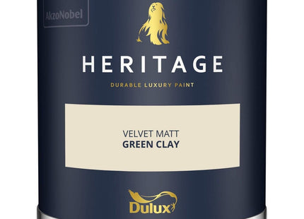 Dulux Heritage Velvet Matt Emulsion Tester Pot 125ml - Green Clay