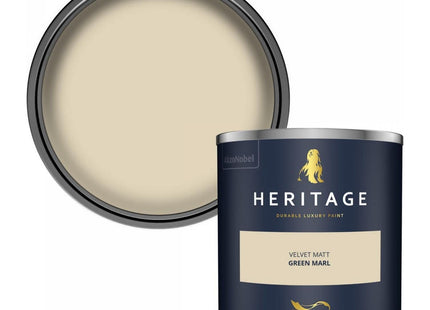 Dulux Heritage Velvet Matt Emulsion Tester Pot 125ml - Green Marl