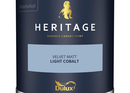 Dulux Heritage Velvet Matt Emulsion Tester Pot 125ml - Light Cobalt