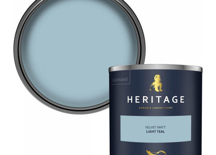 Dulux Heritage Velvet Matt Emulsion Tester Pot 125ml - Light Teal