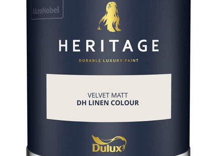 Dulux Heritage Velvet Matt Emulsion Tester Pot 125ml - DH Linen